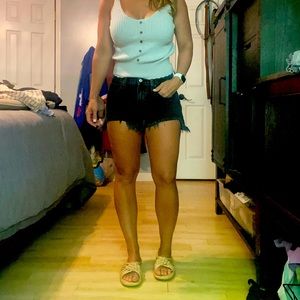 Abercrombie & Fitch Curve Love Mid Rise Boyfriend Short, size 27 (4)